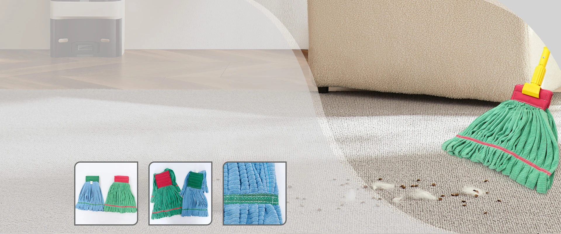 Nhà sản xuất Mops Wet Mops